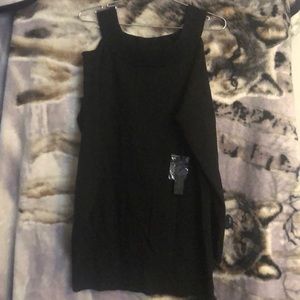 Proof apparel Juniors size 2x no shoulder dress shirt nwt